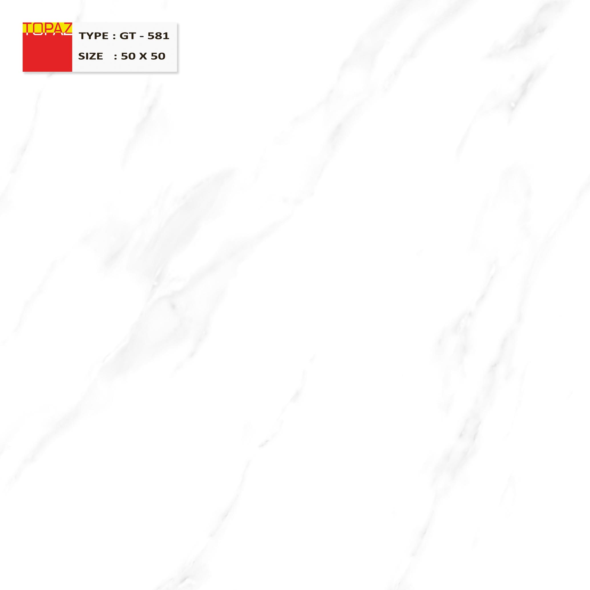 Topaz GT-581 Marble Grey 50x50